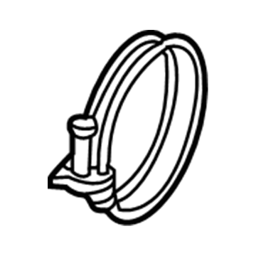 Mitsubishi MF661136 Inlet Tube Clamp