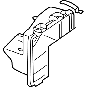 Mitsubishi Air Filter Box - MN135297