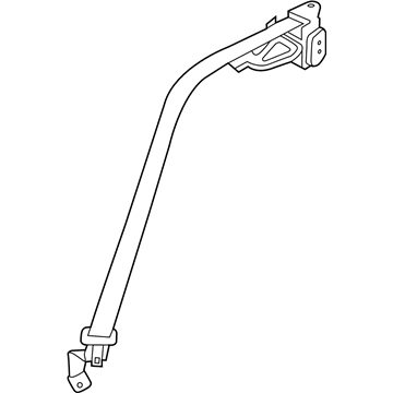 Mitsubishi Outlander Sport Seat Belt - 7000D645XA