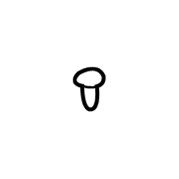 Mitsubishi MU488002 Door Trim Panel Clip