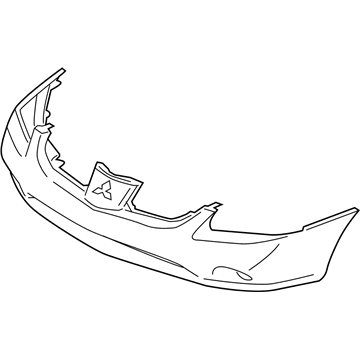 Mitsubishi Galant Bumper Cover - 6400B276
