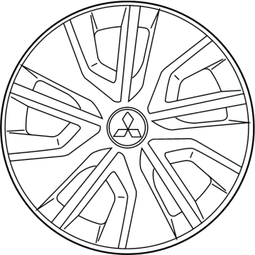 Mitsubishi Mirage Wheel Cover - 4252A140