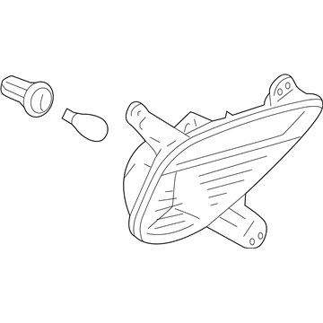 Mitsubishi Eclipse Cross Back Up Light - 8336A159