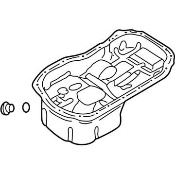 Mitsubishi Oil Pan - MD332039