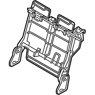 Mitsubishi 6902C741 Seat Back Frame, Driver Side