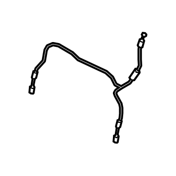 Mitsubishi 6958A311 Cable Assembly, Driver Side