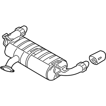 Mitsubishi Tail Pipe - 1571A864