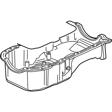 Mitsubishi Galant Oil Pan - 1200A042