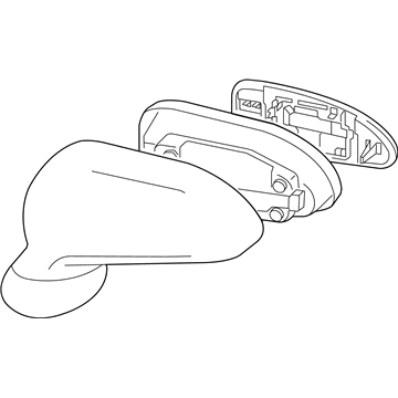 Mitsubishi Eclipse Car Mirror - MN159640XA
