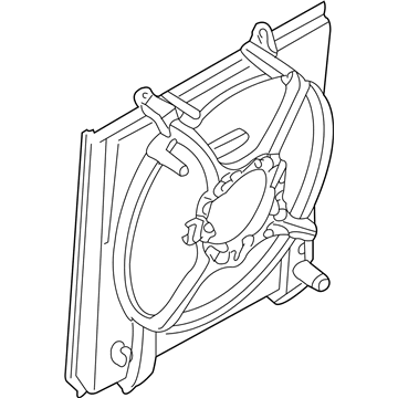 Mitsubishi Fan Shroud - MR464618