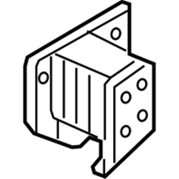 Mitsubishi 6410B896 Bumper Bracket, Passenger Side