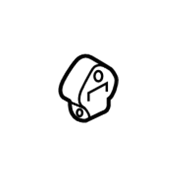 Mitsubishi Muffler Strap - MR993671