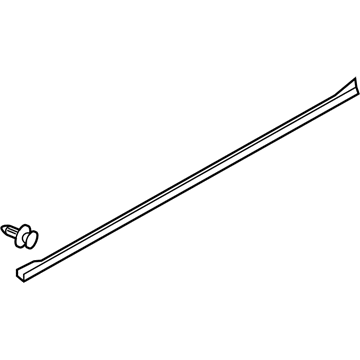 Mitsubishi Weather Strip - 5725A400