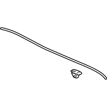 Mitsubishi Eclipse Weather Strip - MR987819