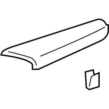 Mitsubishi 7221A825XA Armrest, Driver Side