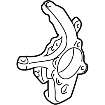 Mitsubishi Steering Knuckle - 3870A048
