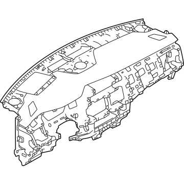 Mitsubishi Instrument Cluster - 68103W151P