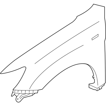 Mitsubishi Fender - 63113W160P