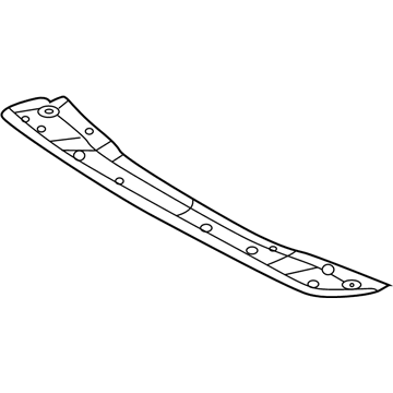 Mitsubishi 6405A329HA Extension Panel Silver