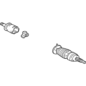 Mitsubishi Lancer Axle Shaft - MR580508