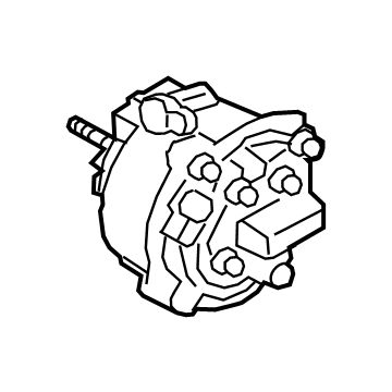 Mitsubishi A/C Compressor - 7813A807