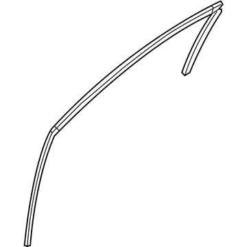 Mitsubishi Mirage Weather Strip - 5705A576