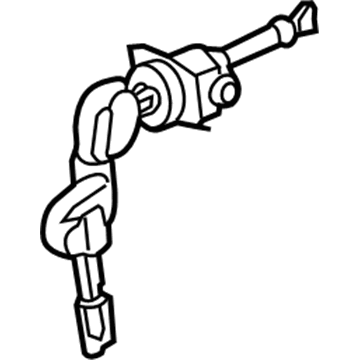 Mitsubishi Door Lock Cylinder - 6370B451