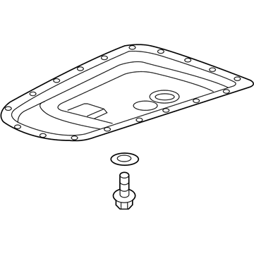 Mitsubishi Transmission Pan - 2705A069