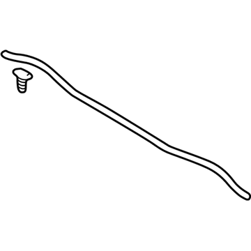 Mitsubishi MR371437 Rear Weatherstrip