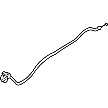 Mitsubishi Montero Sport Hood Release Cable - MR313755