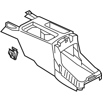 Mitsubishi Center Console - 8041A095XA