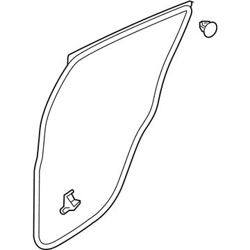 Mitsubishi Mirage Weather Strip - 5755A250