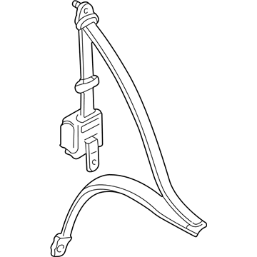 Mitsubishi Seat Belt - 7000B355