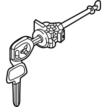 Mitsubishi Outlander PHEV Door Lock Cylinder - 6369A283