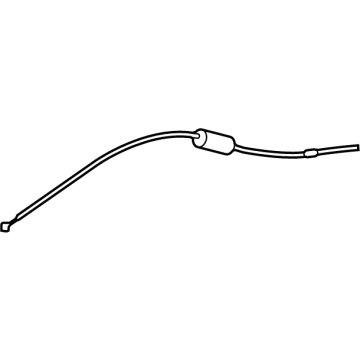 Mitsubishi Outlander PHEV Door Latch Cable - 5715B322