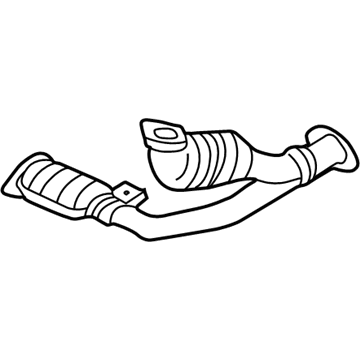 Mitsubishi Catalytic Converter - MR597452