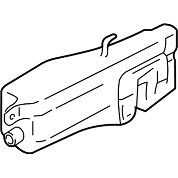 Mitsubishi Windshield Washer Fluid Reservoir - MR515932