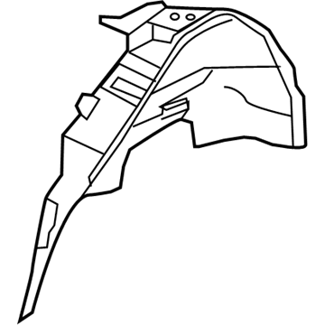Mitsubishi Lancer Fender Splash Shield - 5228A202