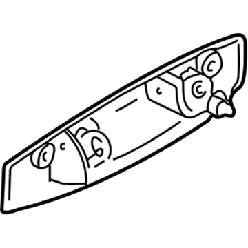 Mitsubishi Montero Exterior Door Handle - MR651355