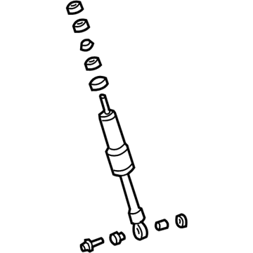 Mitsubishi Shock Absorber - 4162A023