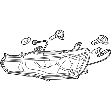 Mitsubishi Lancer Daytime Running Lights - 8301B075