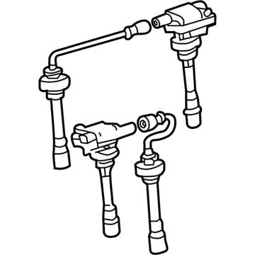 Mitsubishi Spark Plug Wire - MD338624