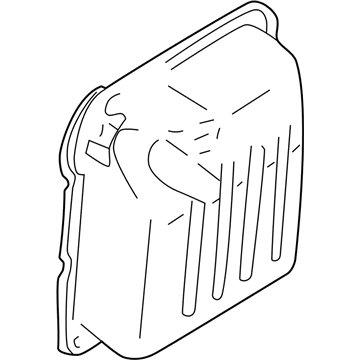 Mitsubishi Transmission Pan - MR983290