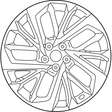 Mitsubishi Outlander Alloy Wheels - 4250G022
