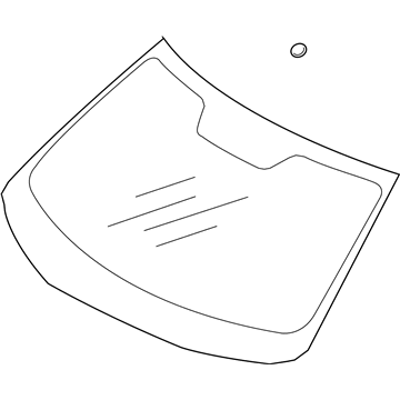 Mitsubishi Windshield - 6102B820