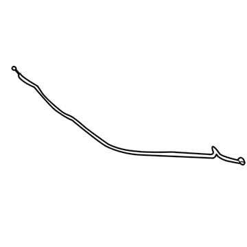 Mitsubishi Lancer Hood Release Cable - MR526234