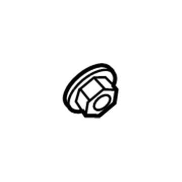 Mitsubishi MR523318 Trim Molding Retainer Nut