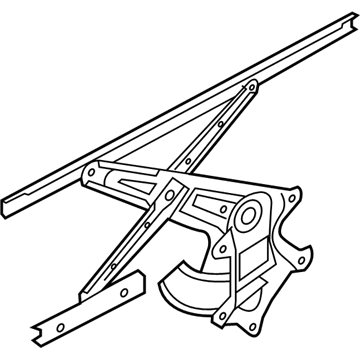 Mitsubishi Outlander Sport Window Regulator - 5743A178