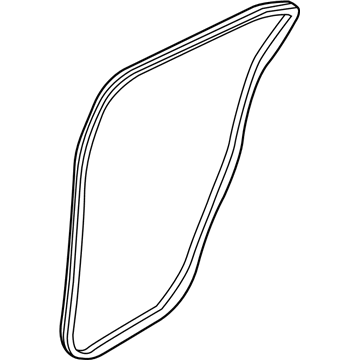 Mitsubishi Eclipse Cross Door Seal - 5755A405