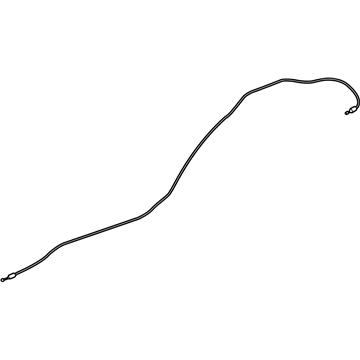 Mitsubishi Fuel Door Release Cable - 5943A121